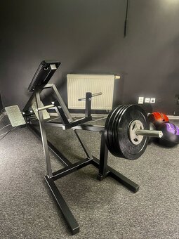 PRÍŤAHY V STOJI - VESLO / CHEST SUPPORTED LAT ROW - 2