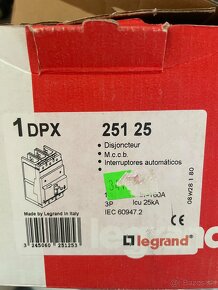 Vykonovy istic LEGRAND DPX 160A - 2