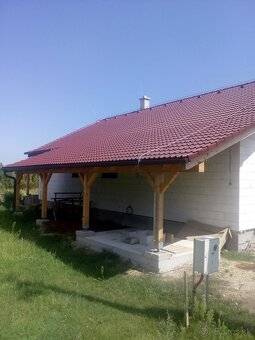 Šalovanie schodov... Montáž krovov, altánkov, prístreškov - 2