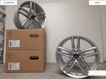 Mercedes A, B, C, GLC, GLA, GLK, alu disky R19 9J 5x112 ET49 - 2