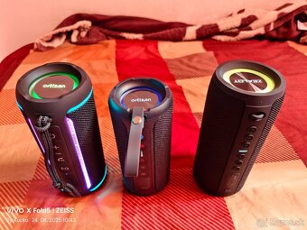 Prenosné vodeodolné bluetooth repro Zealot a Ortizan 40W,RGB - 2