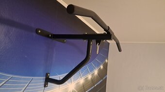 Hrazda na posilovanie s držiakom na boxovacie vrece - 2