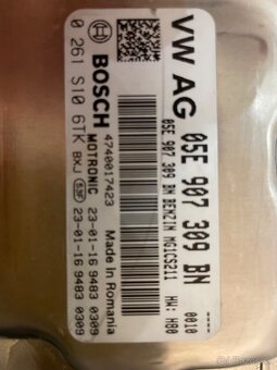 Škoda riadiaca jednotka - 2