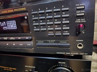SONY CDP-D7 cd prehrávač s DSP procesorom - 2