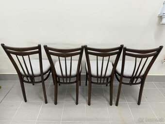 Predám 4× jedálenské drevené stoličky – veľmi pekné, pevné - 2