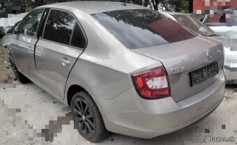 predám piate dvere Škoda Rapid 2019 facelift Zadný nárazník, - 2