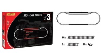 H0 kolajnice kolajove sety Mehano - 2