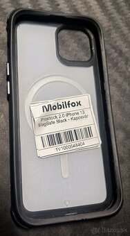 MOBILFOX IPhone 13 kryt, sklo, držiak - 2