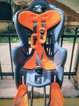 Detská cyklosedačka – zadná, na rám - 2