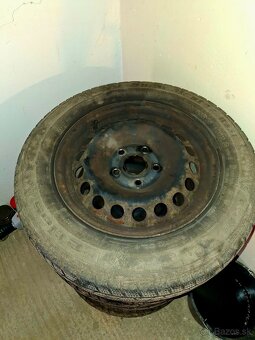 Predám disky + penumatiky 5x112 r15 - 2