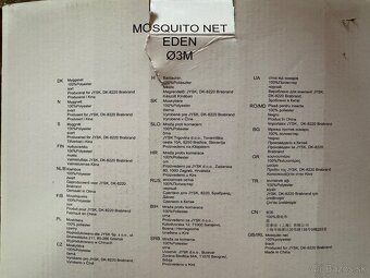 Predám moskytiéru - 2