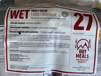 Švédske MRE Podap - 2