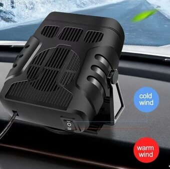 Nový multifunkčný ohrievač, fukár a klíma do auta - 2