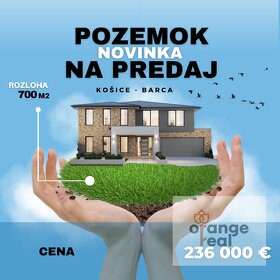 REZERVOVANÉ Nádherný stavebný pozemok Košice Barca - 2