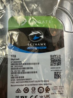 Pevný hard disk Seagate SkyHawk 1TB - 2