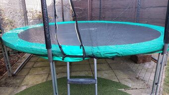Trampolína JUMPEX SST 366 cm (3,7 m) Zelená s vonkajšou sieť - 2