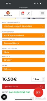 Hliníkové garniže - 2