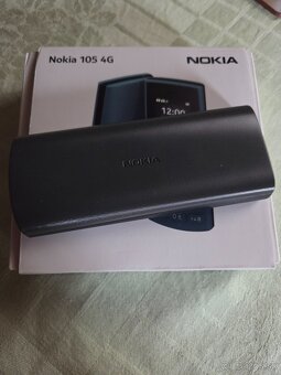 Nokia 105 4g dual sim čierny v záruke do 3 2027 v top stave - 2