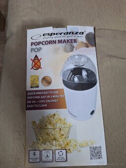 Elektrický popcornovač. - 2