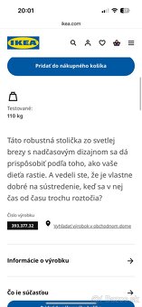 Detská stoličke pre školáka - 2