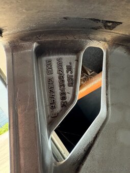 Predám AUDI 285/40 R21 orig. sadu hliníkových diskov + pneu - 2
