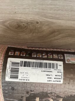 Koberec Loft 1820 Pink 60x100 - 2
