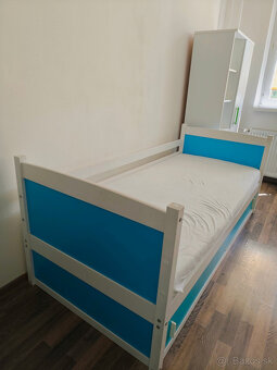Detská posteľ 185 x 80 cm a Skriňa 160 x 80 x 40 cm - 2