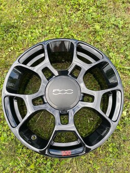 ALU KOLESÁ FIAT 500 BLACK 4X98 R16 - 2