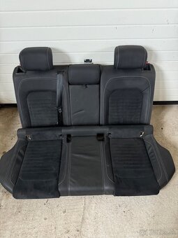 Alcantara sedačky VW Passat B8 - 2