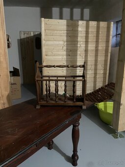 Starý stôl ,priamo zo Štiavnice - 2