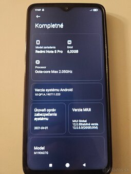 Xiomi Redmi Note pro8 128GB - 2