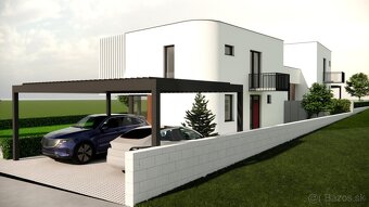 Výnimočný dvojdom v Gbeľanoch s modernou architektúrou - 2