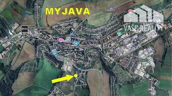 Stavebný pozemok 8900 m2 pre Developera - Myjava Jablonská - 2