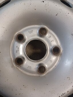 5x112, R15 ET47 plechové disky VW group - 2