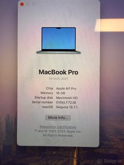 Macbook Pro 14”, M1 Pro,2021 - 2