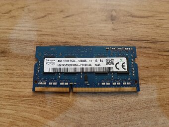 Predám RAM 8GB KIT (2×4GB) DDR3L do notebooku – SK Hynix - 2