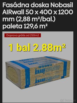 Fasadna izolácia knauff 140mm a 50mm - 2