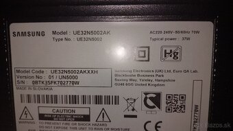 Samsung TV - obrazovka na náhradné diely - 2