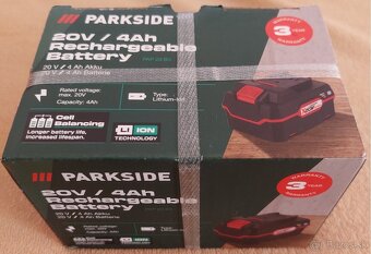 Predám PARKSIDE® Akumulator 20 V/4 Ah PAP 20 B3 - 2