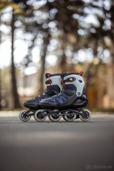 pánske kolieskové korčule OXELO Fit500 veľkosť 46. - 2
