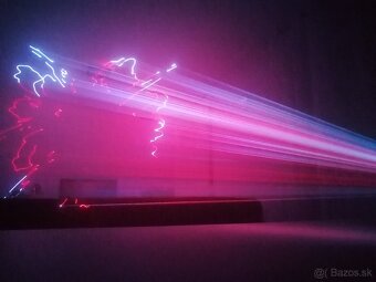 Laser animačný na diaľkové ovládanie, RGB plnofarebný - 2