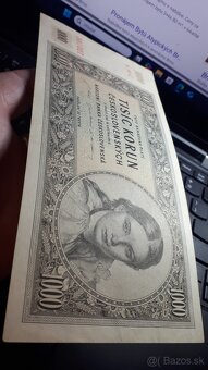 Predám 1000korun československo 1945 séria 10C - 2