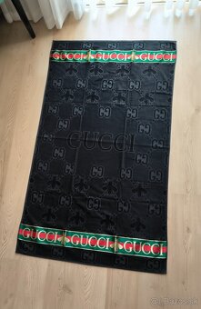 Luxusná osuška Gucci - čierna - 2