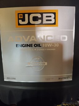 JCB oleje - 2