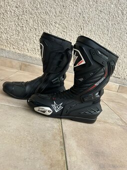 Vysoké čižmy na motocykel RSA- čierne - 2