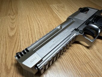 Airsoftová pištoľ Desert Eagle .50 AE, kovový záver, plyn Bl - 2