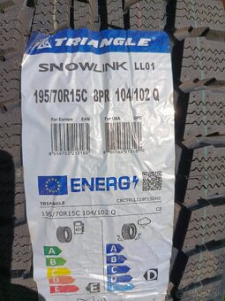Zimné pneumatiky 195/70 R15 C - 2