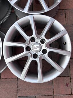 Originálne hliníkové disky Seat R16, 5x112 - 2
