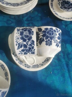 Anglický Porcelan, tanierovy set - 2
