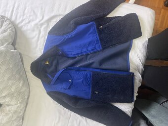 Polo Ralph Lauren – modrá huňatá bunda XL/TG (18-20) - 2